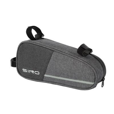 China SINO Outdoor Bicycle Tube Frame Bag Frame Bag Water Resistant Zipper Triangle Outdoor Recycling Bag for sale