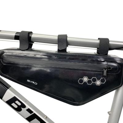 China 100% SINO Waterproof Bicycle Frame Bag Cycling Front Tube Top Frame Bag For Bike Accessories 100% Waterproof Outdoor Travel Triangle Bag for sale