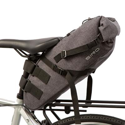 China Best Selling Water Resistant Outdoor Bike Saddle Bag Travel Saddle Bags Large Capacity Bicycle Travel Bag for sale