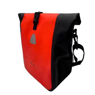 China SINO Water Proof Bicycle Pannier Bag Cycling Muti-fuction Bike Single Waterproof Bag Accessories Carrier Carrier Rear Side Bags for sale