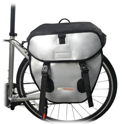 China SINO Bicycle Recycling Panniers Double Pannier Outdoor 100% Waterproof Rear Bag For Travel Ride On Car Bags And Boxes for sale