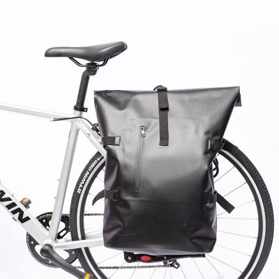 China SINO Professional Cycling Accessories 100% Waterproof Water Repellent Bike Bag Bike Pannier Bag For Bicycle Carry for sale