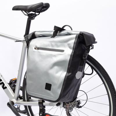 China SINOS Portable Rear Rack Bag Bicycle Tail Seat Pannier Bag Waterproof Mtb Bike Recycling Accessories for sale