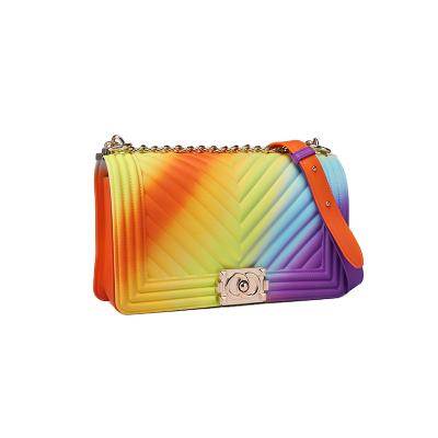 China Wholesale Jelly Bags Women Handbags Women Jelly Purse Ladies Purses And Fashion Designer Handbags for sale