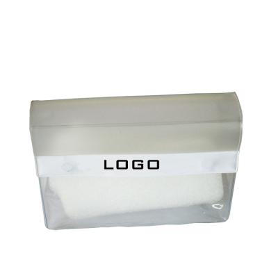 China Fashion Logo PVC Cosmetic Bag Girls Ladies PVC Makeup Tools Bag Clear Plastic Cosmetic Bags Magnet Bag for sale