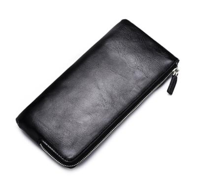 China Waterproof shinny soft PU purse men's wallet credit cards case private tactical leather men's wallet for sale