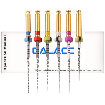 China Niti Steel Dental Files (Gold-Wire Niti) Compatible with Wave One Gold /Dental Root Canal Instrument for sale