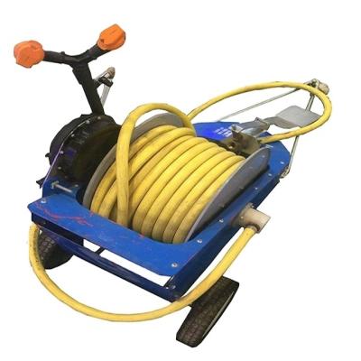 China High Efficiency Hose Reel Irrigation System Moving Irrigator For Home Irrigation Systems for sale