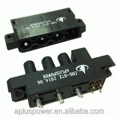 China Power Conversion 35Amp 7pin Power Connectors, PCB Tail Right Angle Pin, Crimp Socket for Communication Power Supply for sale