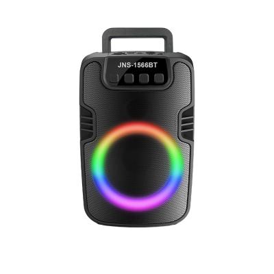 China Phone Function Portable Speakers Karaoke Handle RGB Outdoor Speaker for sale