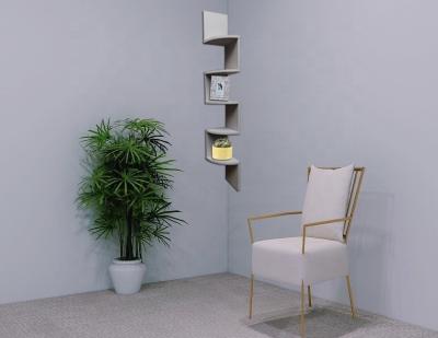 China Wall Mounted Adjustable Corner Zigzag Shelf (Other) Floating Shelf For Room for sale