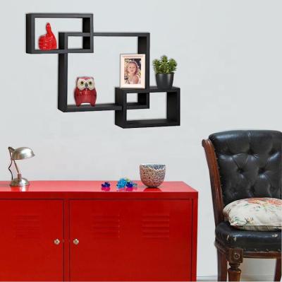 China Convertible Wooden Wall Rack Furniture Displays Wall Racks Vintage Floating Shelf for sale