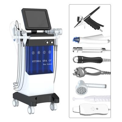 China Exfoliators 11 in 1 Hydraulic Dermabrasion Machine Anti Aging Skin Care Machine Microdermabrasion Facial Machine for sale