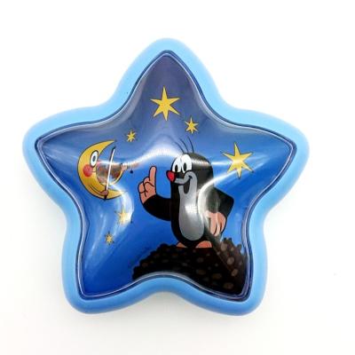 China Plastic Success Tricks EN71 BSCI Novelty Jokes Gag Gift Amazing LED Painted Star Push Light Toy Gift 120 PCs for sale