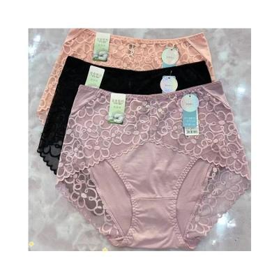 China Antibacterial Stable Quality Woman Underwear Seamless Briefs Lace Up Briefs For Women for sale