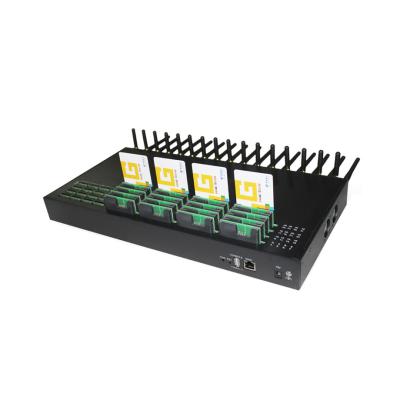 China Modified Ejointech Voip 32 ports 64 sims goip gateway GSM Wcdma LTE bulk call and SMS with IMEI switch for sale