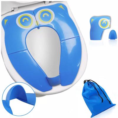 China OEM Folding Plastic Portable Potty Training Toilet Seat For Baby Good Quality ABS Material Baby Potty Training Seat for sale