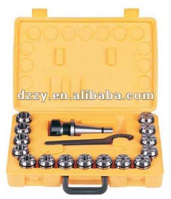 China Factory ER bushing set packed in plastic or wooden box including bushing chuck, er bushing, wrench for sale