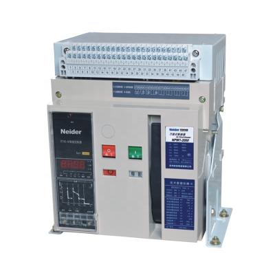 China NPW1 Series Conventional Fixed Type 3200Amp Air Circuit Breaker ACB 100kA for sale