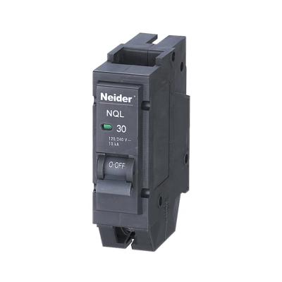 China NQL Series Black Case Silver Contact C32 30A Mini Overload Circuit Breaker 10KA for sale