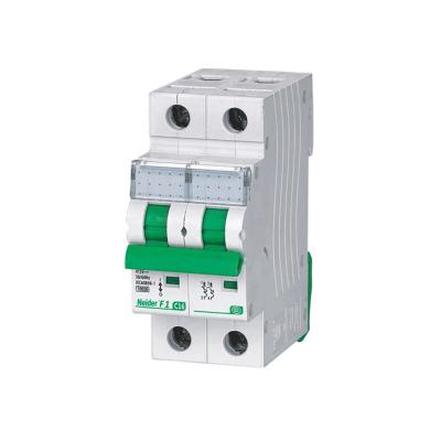 China F1-63 2P 16A Series Miniature White Color Silver Contact Circuit Breakers 6KA/10KA for sale