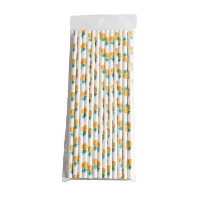 China Recycled Materials Eco Manufacturer Solid Color Disposable Custom Colored Paper Straw for sale