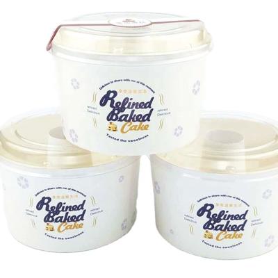 China 3oz Disposable Eco Friendly Custom Ice Cream Cups With Lids Ice Cream Bowl Container for sale