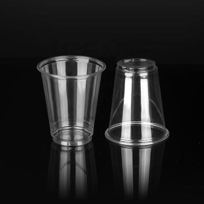 China Customized Disposable Disposable Clear Printed Biodegradable Pla Cups For Milk Tea Juice for sale