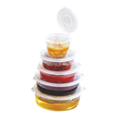 China 1 Compartment Microwave Safe Reusable Plastic Meal Prep Containers Plastic Bowl Recyclable for sale