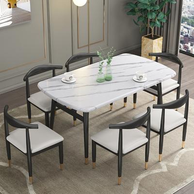 China (Height)Adjustable Dining Table and Chair Set Home Dining Table Round Glass Wood Top Dining Table MDF Dining Table Set luxury modern restaurant for sale