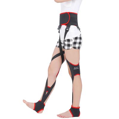 China Elastic Strap Legs Pose Corrector O/X Legs Correction Braces Bandage Bow Legs Straightening Correction Belt for sale