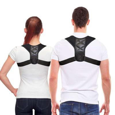 China New Hidden Back Correction Shoulder Belt Support Body Posture Corrector Unisex Upper Back Corrector for sale