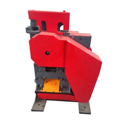 China Industrial Metal Cutting Semi-automatic Hydraulic Locksmith Combined Punching And Shearing Machine Bending And Notching for sale