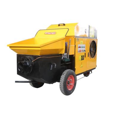 China Hot sale cheap hydraulic putzmeister mini concrete pump automatic electric construction machine for sale