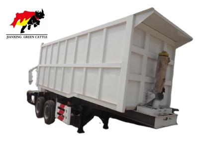 China Truck Trailer Dump Bed Container Tipper Dumper Semi Trailer For Sale for sale