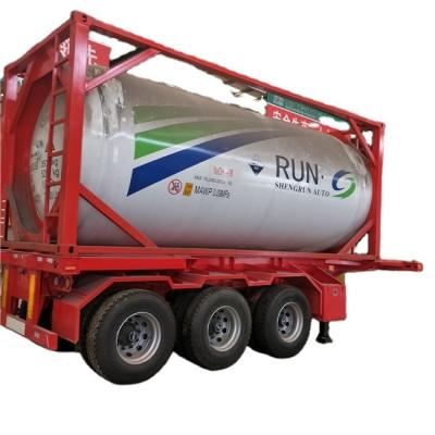 China High quality LNG trailer truck semi trailer LNG truck tanker truck semi trailer for sale for sale