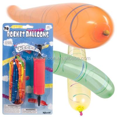 China Best Party Price Rocket Balloons For Kids Toys for sale