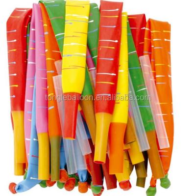 China Party Different Size Colorful Rocket Balloon for sale