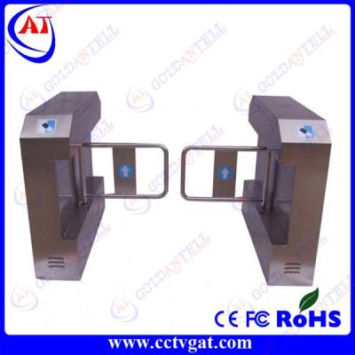 China GAT-601 Anti collision automatic swing gate turnstile,304 SUS very strong,10000 times collision testing for sale