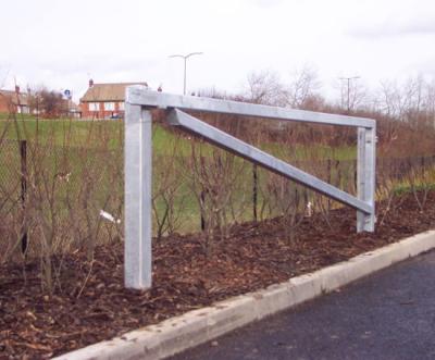 China waist height security swing barrier gate for sale