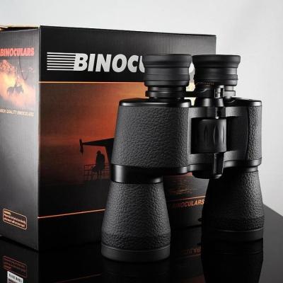 China Blue Waterproof 20x50 HD Movie Power Zoom Binoculars Telescope with Night Vision Low Illumination Function for Day and Night Hunting, Camping for sale