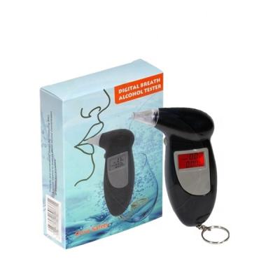 China Portable handheld digital alcohol breathalyzer breath alcohol tester personal breath tester for drunk driving or alcohol breathalyzer with key chain for sale