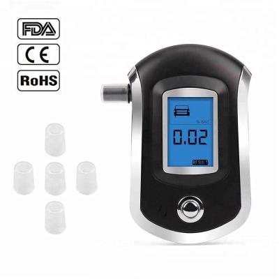 China Alcohol Breath Analyzer Alcohol Tester Breathalyzer, High Accuracy Portable Digital Breath Blood Alcohol Tester Proof Police Digital Breath for sale