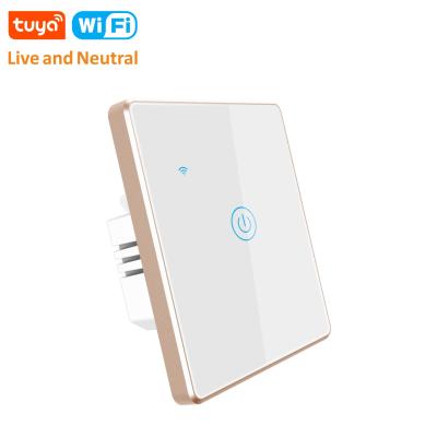 China Wholesale EU/UK PC UL94V-0 Smart Wifi Switch 1/2/3/4 Life Smart App Timer Smart Remote Control Lamp Switch + Tempered Glass for sale