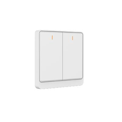 China Tuya Zigbee Mechanical Switch Light PC UL94V-0 EU UK EU Wall Button Smart Lamp Switch for sale