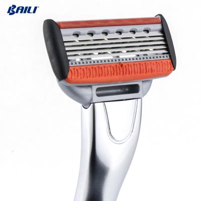 China 5 Blade Women Shaving Razor Ladies Razor 5 Blades for sale