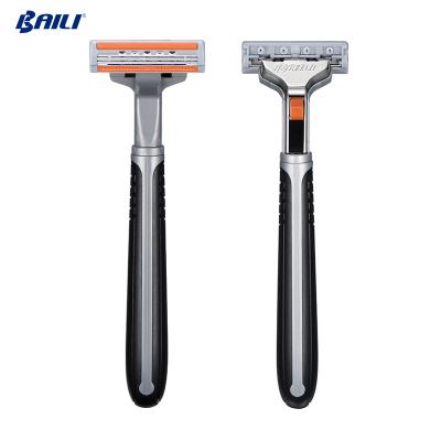 China Baili Triple Blades Disposable Shaving Razorsface Disposable Shaving Razor for sale