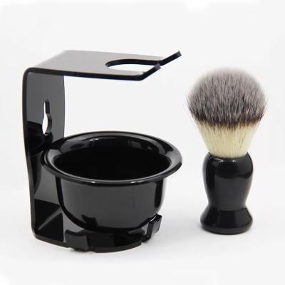 China Shaving Brush Shaving Brush and Bowl Badger Shaving Cup and Brush Set for sale