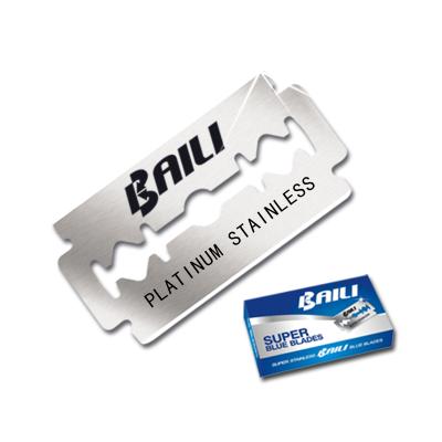 China Double blade edge safety razor blade baili razor blades for sale for sale