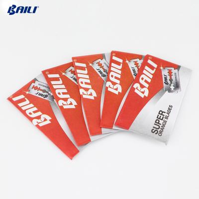 China Baili Edge Daily Shaving High Quality Razor Blades Dual Blades Shaving Razor Blade Blades For Shaving for sale